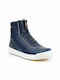 Lacoste Explorateur Damen Knöchelstiefel Blau