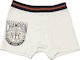 Minerva 41694-05 Kinder-Boxershorts Weiß