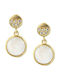 VITOPOULOS Earrings Gold 14K With Stones