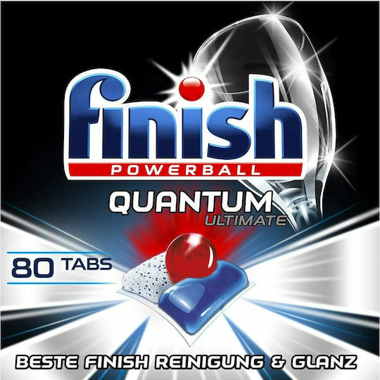 Finish Quantum Ultimate Eco-Friendly 80 Dishwasher Pods