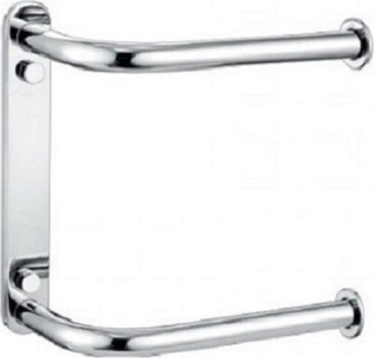 Kolossos Emily Chromo Wall-mounted Paper Holder Inox Silver