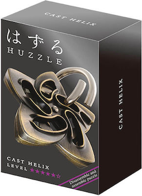 Hanayama Huzzle Cast Helix Metallic Riddle for 8+ Years 515091