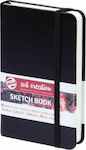 Royal Talens Bloc de Desen Caiet de schițe Sketch book Caiet de schițe negru, 9x14cm, 80 de foi 9x14cm 9314001M 38913