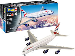 Revell Φιγούρα Μοντελισμού Αεροπλάνο A380-800 British Airways 163 Κομματιών σε Κλίμακα 1:144 50.4x55.5εκ. Revell Φιγούρα Μοντελισμού Αεροπλάνο A380-800 British Airways 163 Κομματιών σε Κλίμακα 1:144 50.4x55.5εκ.