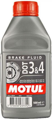 Motul Dot 3&4 Bremsflüssigkeit DOT 4 Bremsflüssigkeit 500ml 500ml