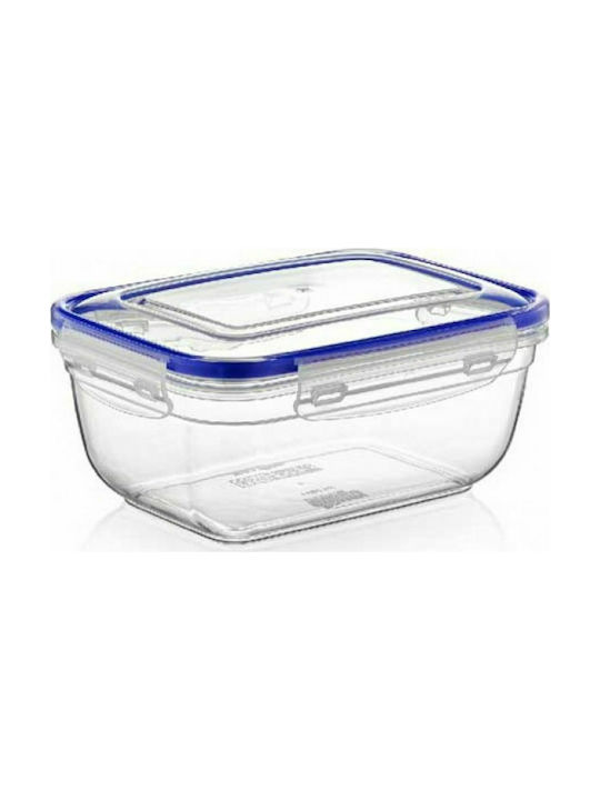 Dunya Cutie pentru Mâncare Plastic Albastru 1400ml 1buc