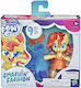 Hasbro Miniature Toy Smashin' Fashion Figure Sunset Shimmer My Little Pony for 5+ years Years Old 10cm