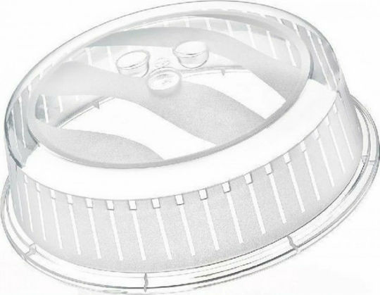 Dunya Lid for Microwave Oven made of Plastic 26εκ.