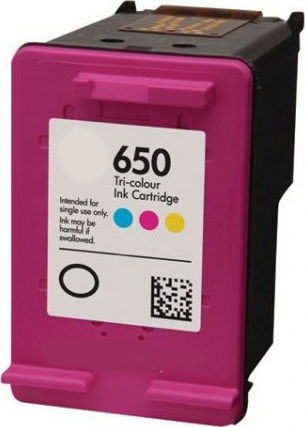 Compatible Inkjet Printer Ink HP 650 CZ102AE 560 Pages 14.2ml Multiple (Color) 1pcs