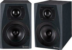 iCON SX-4A Студио Монитор Колонки 4.5" 40W Двойка Черни iCON SX-4A Студио Монитор Колонки 4.5" 40W Двойка Черни