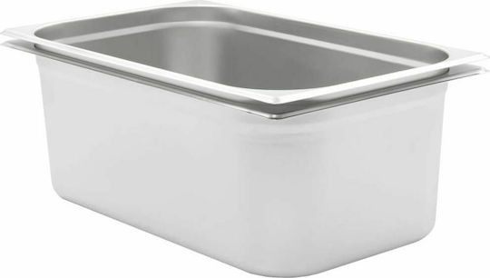 vidaXL Σκεύος Gastronorm Ανοξείδωτο GN1/1 με Βάθος 200mm (2τμχ)