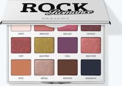 Mesauda Milano Rock Romance Eye Shadow Palette Pressed Powder Multicolour 2gr