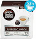 Nescafe Kapseln Espresso Kompatibel mit Maschine Dolce Gusto 30Mützen