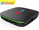 Andowl ТВ кутия Q4 Pro 4K UHD с WiFi 2GB RAM и 16GB Памет за съхранение с Операционна система Android 9.0