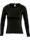 Sol's Majestic Women's Long Sleeve Promotional Blouse Grey Melange