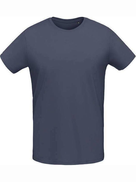 Sol's Martin Ανδρικό Διαφημιστικό T-shirt Κοντομάνικο Mouse Grey