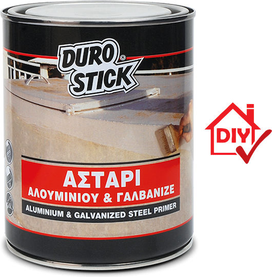 Durostick Αστάρι Αλουμινίου Γαλβανιζέ Αστάρι Κατάλληλο για Αλουμίνιο 0.75lt