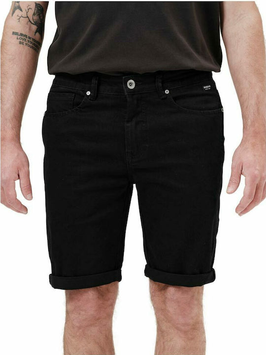 Basehit Men's Shorts Jeans Black