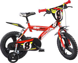 Dino Bikes Pro Cross 14" Παιδικό Ποδήλατo BMX Κόκκινο