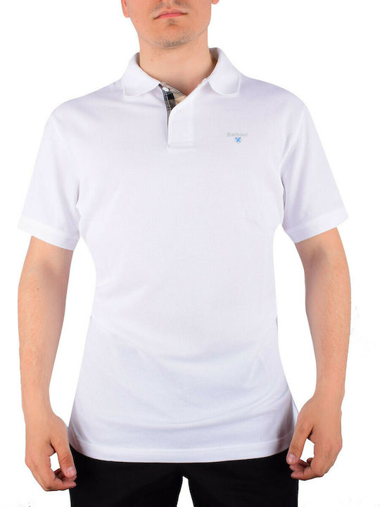 Barbour Men's T-shirt Polo White