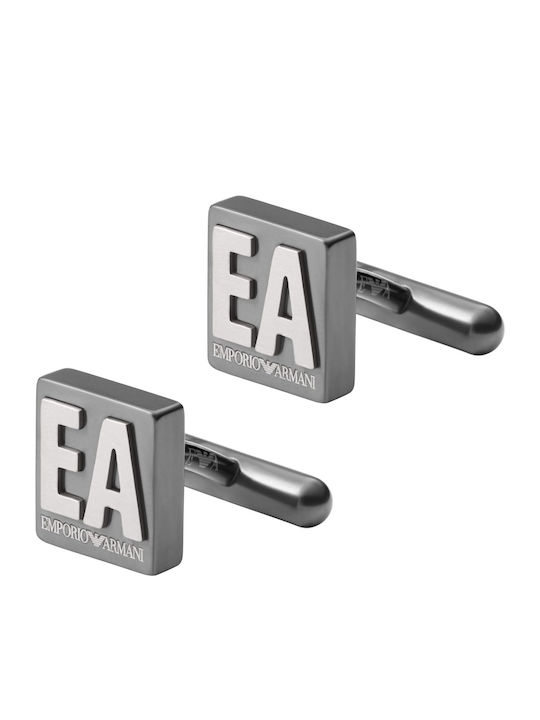 Emporio Armani Essential Мансети от Inox в Сребрист Цвят