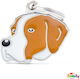 My Family Friends English Pointer Dog ID Tag Brown