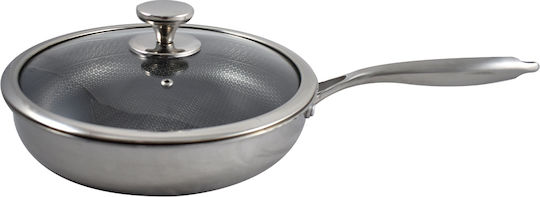 Chios Hellas 28cm aus Edelstahl mit Antihaftbeschichtung