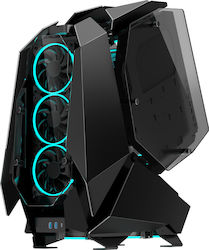 Jonsbo MOD5 Full Tower Κουτί Υπολογιστή Μαύρο