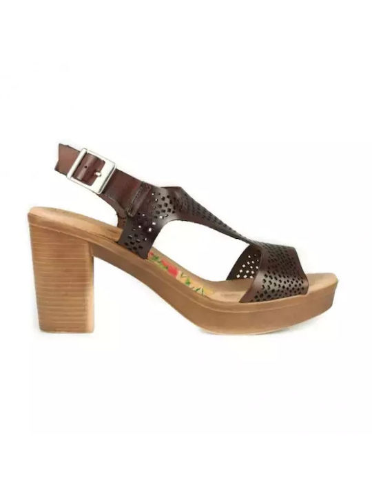 Marila Sandals Brown