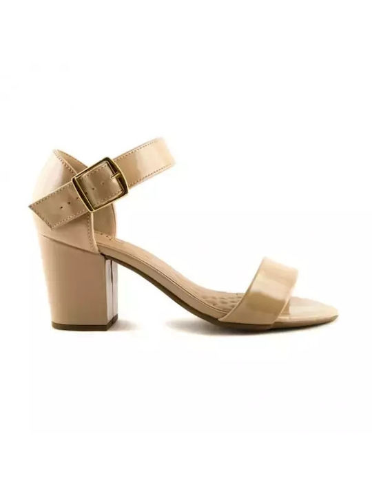 Beira Rio Sandals Beige