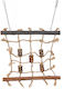 Trixie Wooden Bird Cage Game Rope 27x24cm