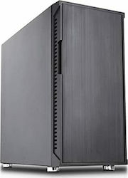 Nanoxia Deep Silence 8 Midi Tower Computer Case Gray