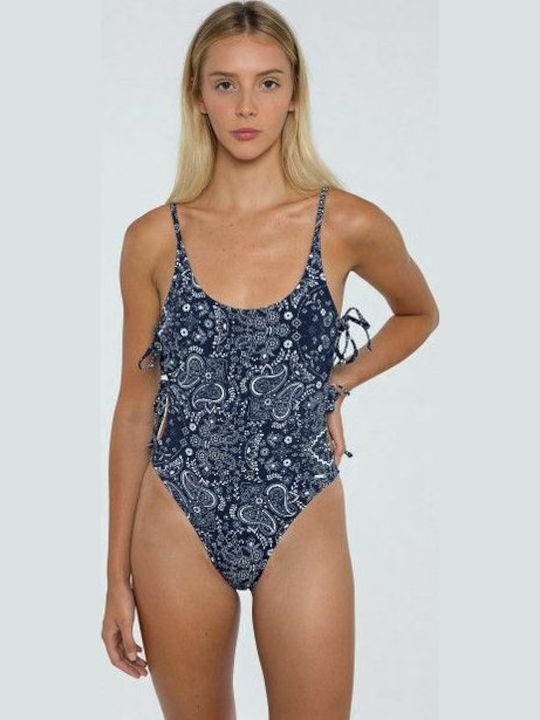 Isabella Badeanzug Marineblau
