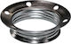 Adeleq Replacement Washer for Lighting Fixtures Metal E27 Socket Ring Silver 16-4299
