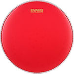 Evans 14" Hydraulic Drumhead Red