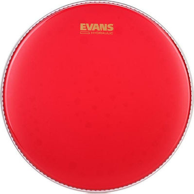 Evans 14" Hydraulic Drumhead Red