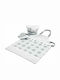 New Classic Toys Kids Apron with Chefs Hat White 28x24cm 3pcs