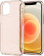 Spigen Liquid Crystal Glitter Back Cover Σιλικόνης Ροζ (iPhone 12 mini)