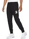 Nike Sportswear Men's Fleece Sweatpants with Rubber Black