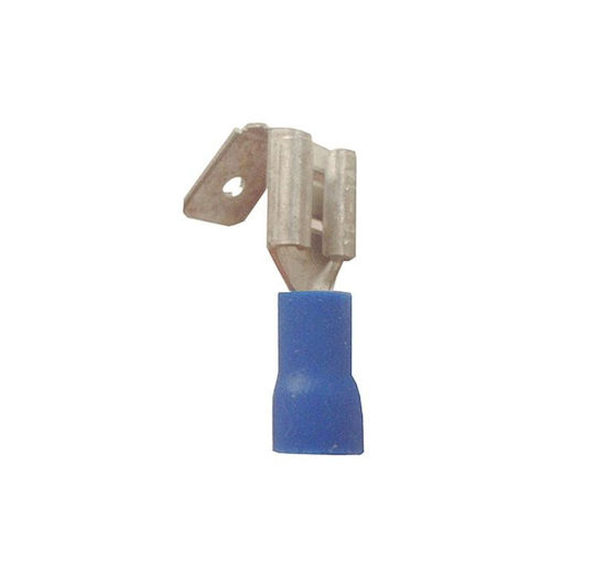 Adeleq Ακροδέκτης Συρταρωτός με Μόνωση 2.5mm² Μπλε (12-58425)
