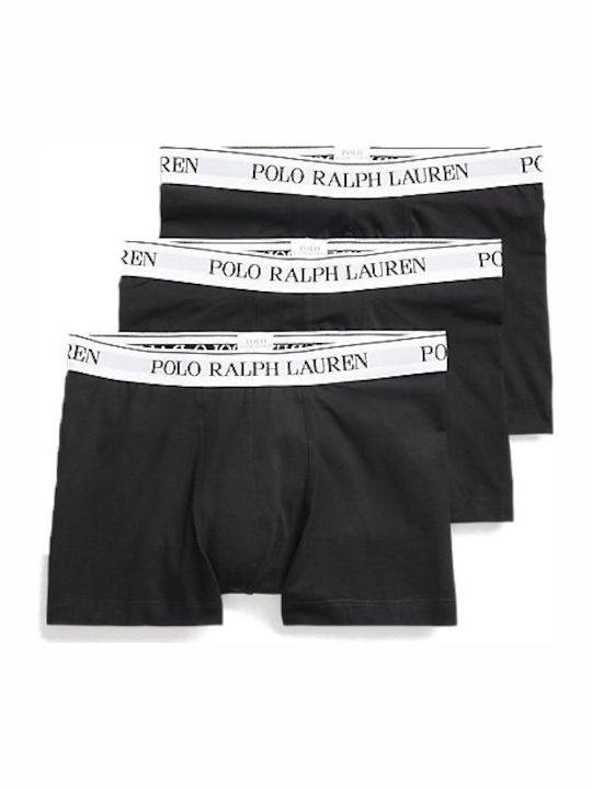 Ralph Lauren Ανδρικά Μποξεράκια Μαύρα 3Pack