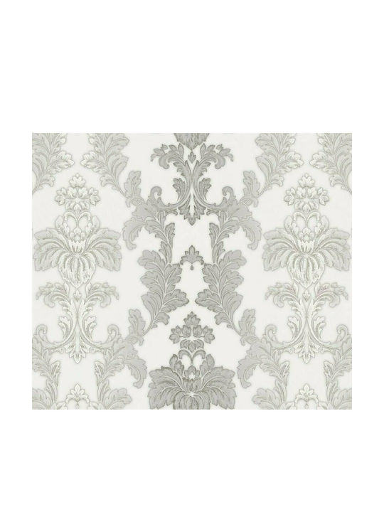 Wallpaper Dimora Vinyl Gray L1005xW106cm