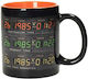 Sd Toys Back to the Future - Control Panel Cană Ceramică Neagră 330ml