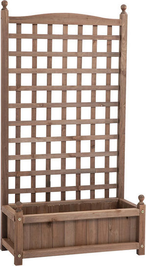 Outsunny Planter Box Wooden Brown 28x120cm.