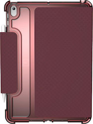 UAG U Lucent Flip Cover Δερματίνης Aubergine Rose (iPad 2019/2020/2021 10.2'')