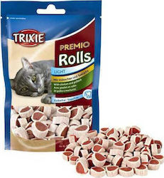 Trixie Fish Chicken Rolls Snack Treats with Chicken / Fish with Chicken & Cod for Adult Cats 50gr 42702