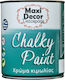 Maxi Decor Chalky Paint Χρώμα Κιμωλίας 601 Κουρ...