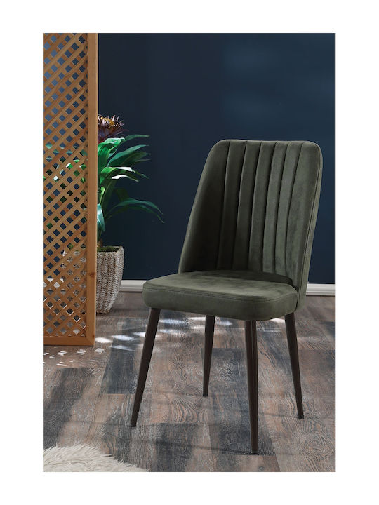 Stühle Speisesaal Cypress green / Black 1Stück 46x49x92cm