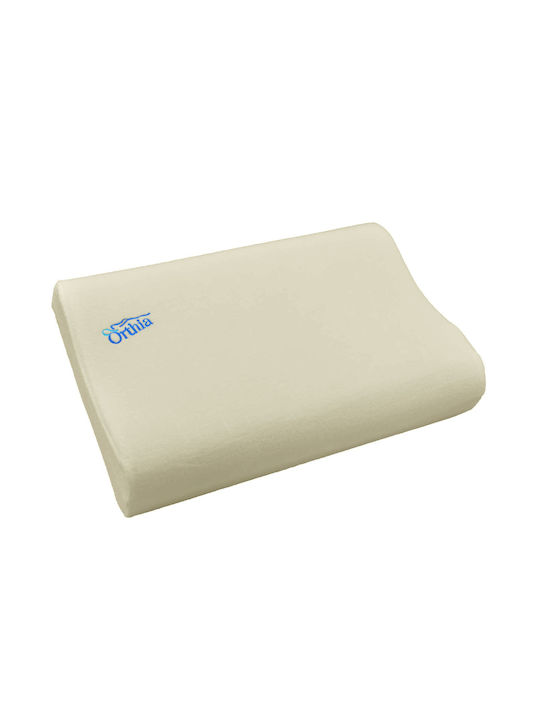 Orthia Βρεφικό Μαξιλάρι Ύπνου Comfort Softfeel Μπεζ 25x38εκ.