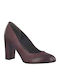 S.Oliver Pointed Toe Burgundy High Heels